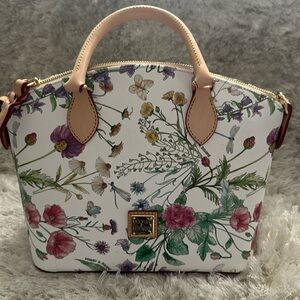 Dooney & Burke Botanical Collection Geena Satchel